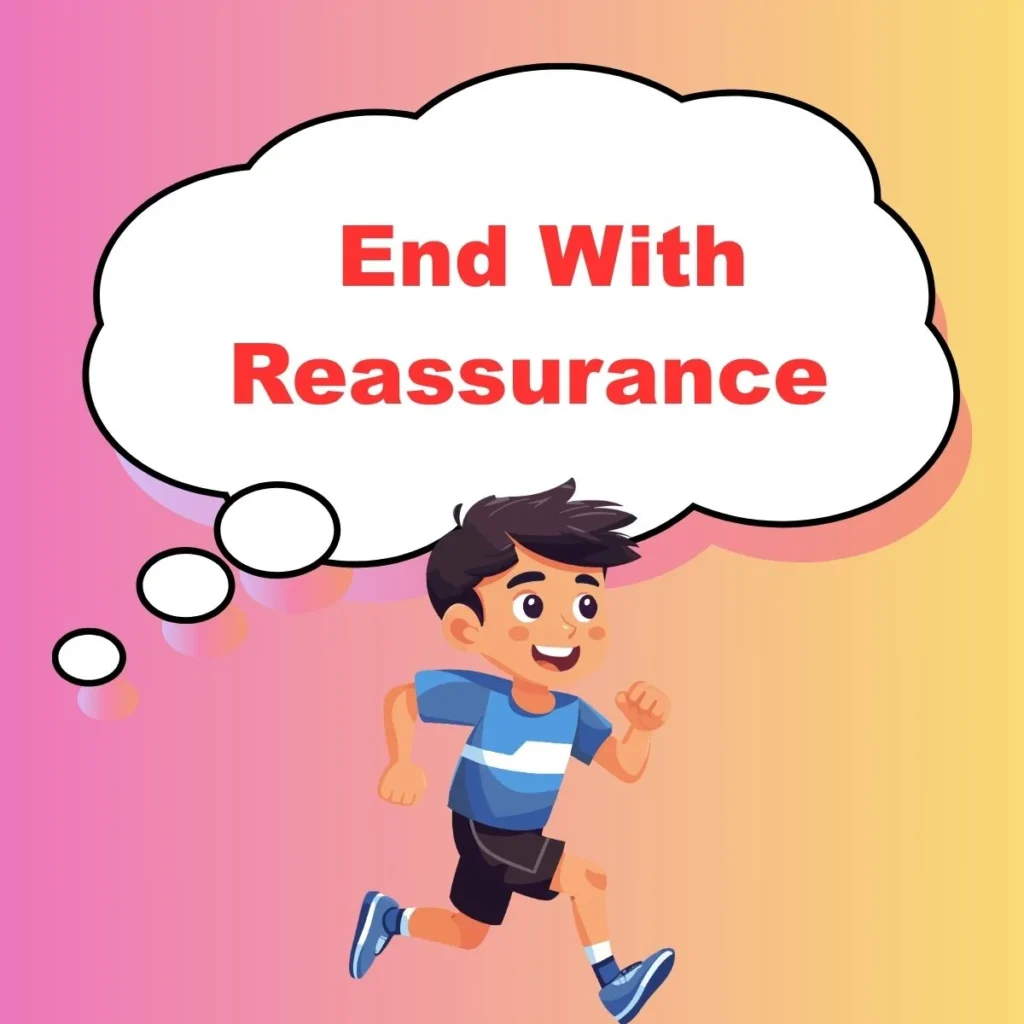 End With Reassurance