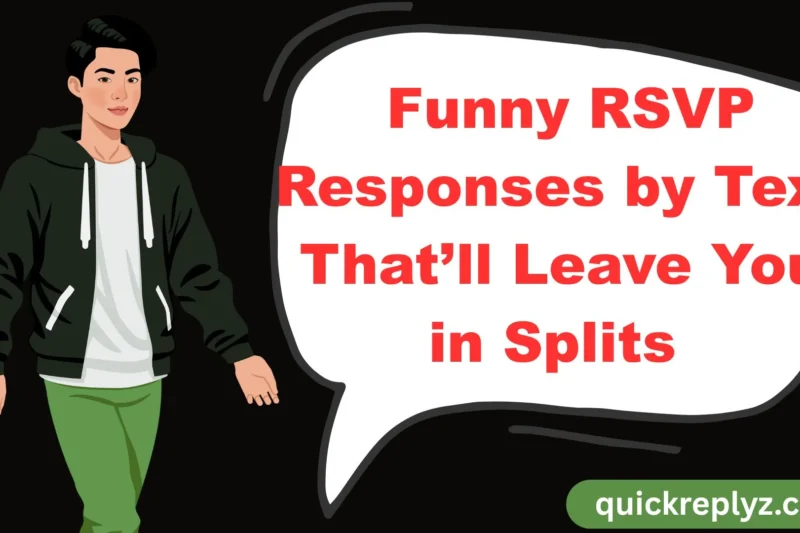 30 Funny RSVP Responses by Text That’ll Leave You in Splits 😂