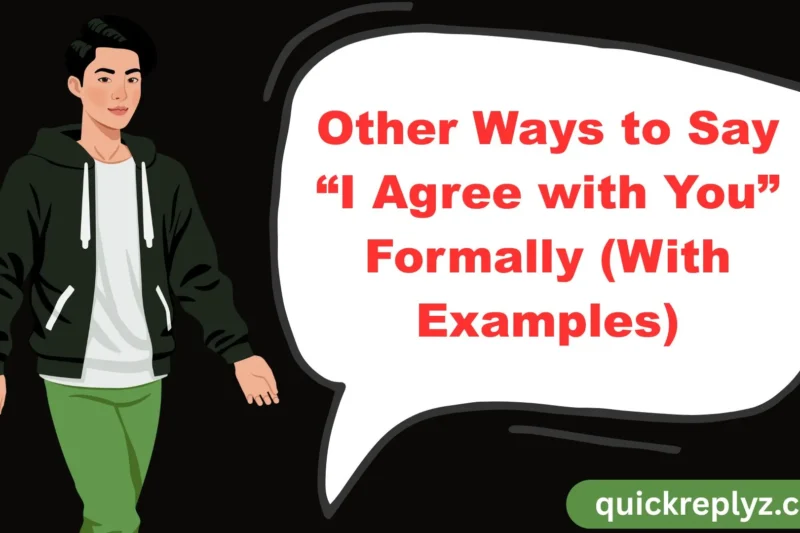 30 Other Ways to Say “I Agree with You” Formally (With Examples)