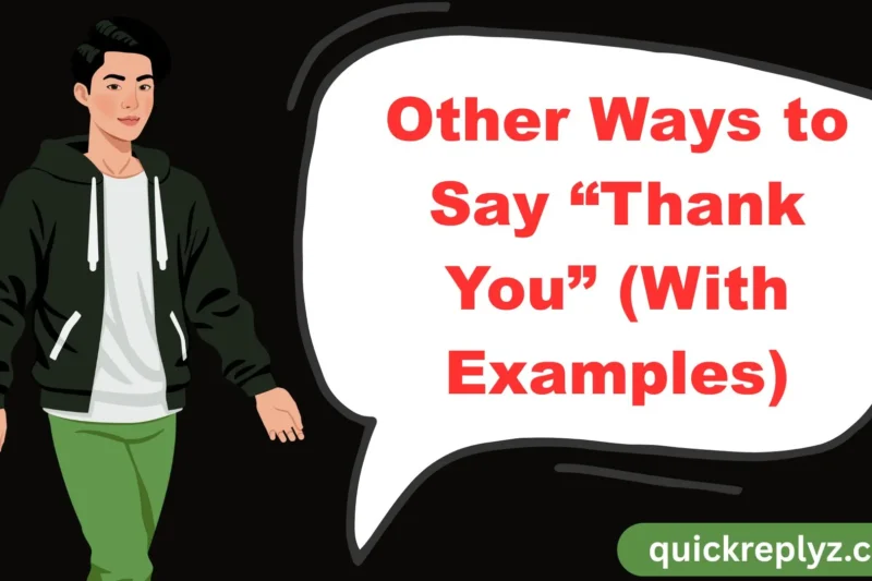 30 Other Ways to Say “Thank You” (With Examples)