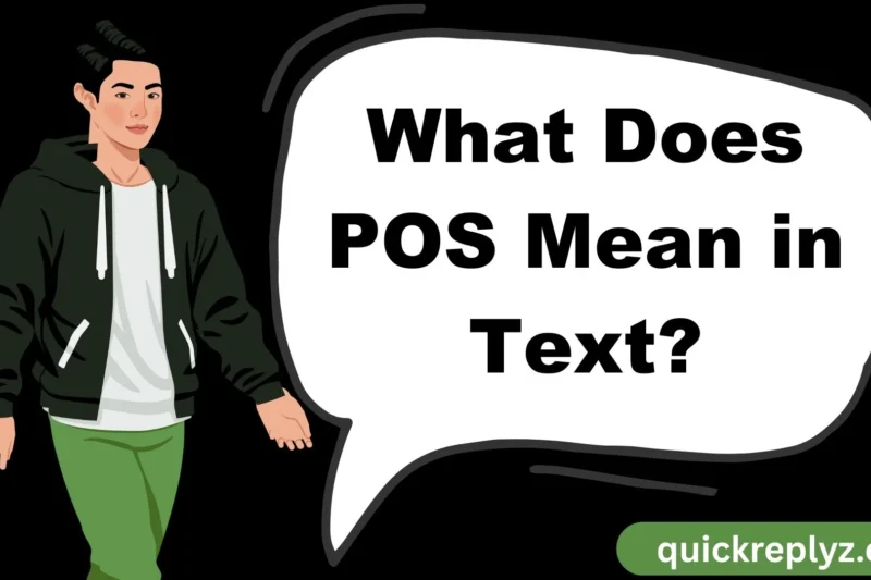 What Does POS Mean in Text?