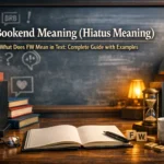 Bookend Meaning (Hiatus Meaning)